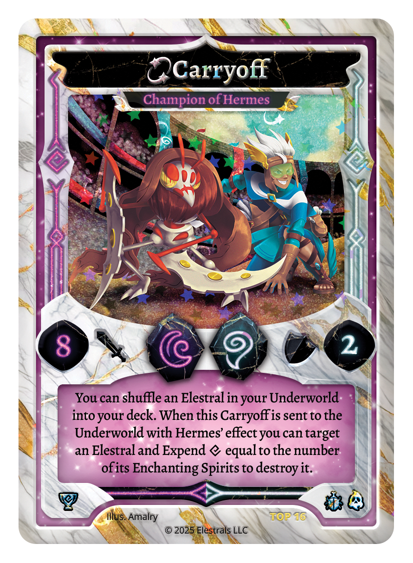 Carryoff - Champion of Hermes - TOP 16